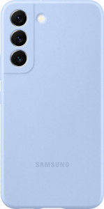  Samsung  Samsung S22 Silicone Cover EF-PS901TLEGRU Artic Blue