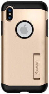  Spigen Case Slim Armor  iPhone X/XS Champagne Gold (057CS22136)