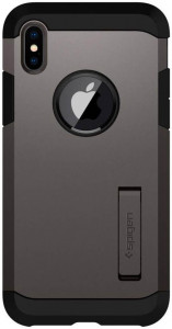  Spigen Case Tough Armor  iPhone X/XS Gunmetal (057CS22161)