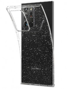  Spigen  Galaxy Note 20 Ultra Liquid Crystal Glitter, Crystal Quartz (ACS01390) 4