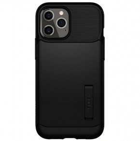  Spigen iPhone 12 Pro Max Slim Armor, Black (ACS01479)