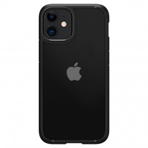  Spigen iPhone 12 / 12 Pro Crystal Hybrid, Matte Black (ACS01521)