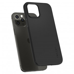  Spigen iPhone 12 Pro Max Case Thin Fit, Black (ACS01612) 9