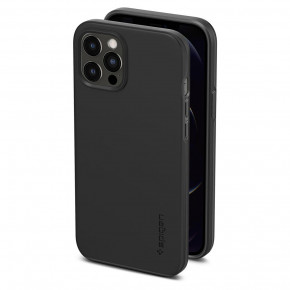  Spigen iPhone 12 Pro Max Case Thin Fit, Black (ACS01612) 10