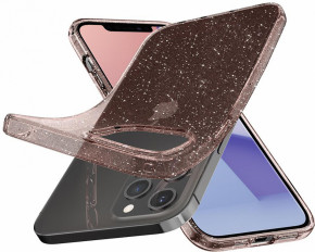  Spigen iPhone 12 / 12 Pro Liquid Crystal Glitter, Rose Quartz (ACS01699) 5