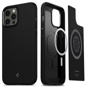  Spigen Apple iPhone 12 Pro Max Mag Armor, Black (ACS01864) 11