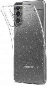  Spigen Samsung Galaxy S21 Liquid Crystal Glitter, Crystal Quartz (ACS02420) 4