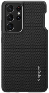  Spigen Samsung Galaxy S21 Ultra Liquid Air(Pencil Edition), Matte Black (ACS02831)