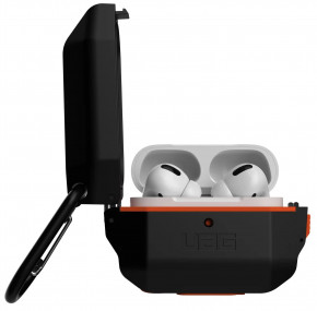  UAG  Airpods Pro Hardcase, Black/Orange (10225F114097) 6