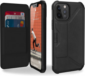  UAG Apple iPhone 12 / 12 Pro Metropolis, Leather Black (112356118340) 5