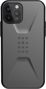  UAG iPhone 12 / 12 Pro Civilian, Silver (11235D113333)