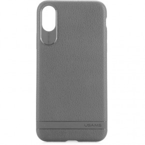 - Usams Case-Sinja Series iPhone X Gray