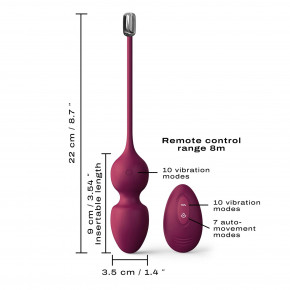   Dorcel LOVE BALLS PLUM,     ,   5