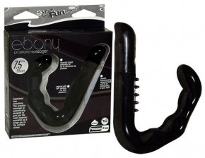   Ebony Prostate Massager