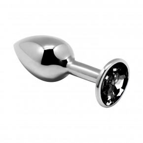      Alive Mini Metal Butt Plug Black L