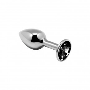      Alive Mini Metal Butt Plug Black S