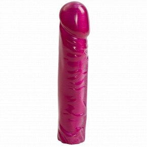  Doc Johnson Radiant Gems 8 Inch Dong Fuchsia