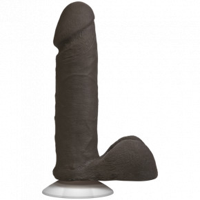   Doc Johnson The Realistic Cock 6 inch Black - ULTRASKYN