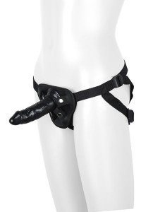   Dreamtoys Blaze Harness With Dildo