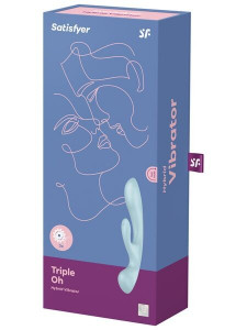 ³- Satisfyer Triple Oh Blue - Kupidon.toys 3