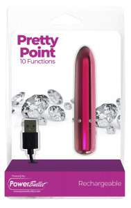 ³ PowerBullet - Pretty Point Rechargeable Bullet Pink 3