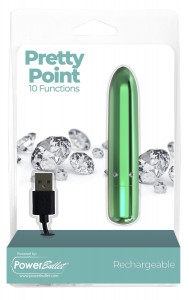 ³ PowerBullet - Pretty Point Rechargeable Bullet Teal 3