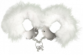      Adrien Lastic Handcuffs White