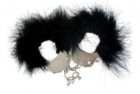      Adrien Lastic Handcuffs Black