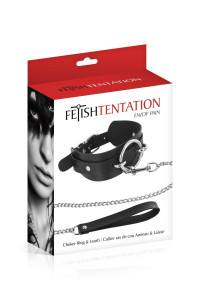    Fetish Tentation Ring and Leash