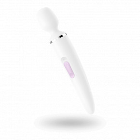  Satisfyer Wand-er Woman (White/Chrome) 3