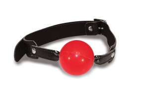    Sex And Mischief - Solid Red Ball Gag