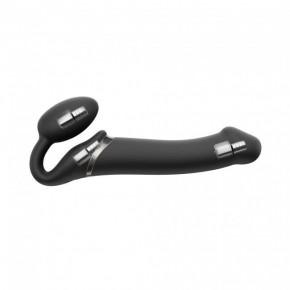   Strap-On-Me VIBRATING Black M 3