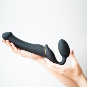   Strap-On-Me VIBRATING Black M 9