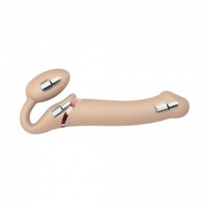   Strap-On-Me VIBRATING Flesh M 3