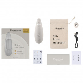    Womanizer Premium 2 Gray - Kupidon.toys 10