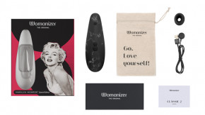    Womanizer Marilyn Monroe Black Marble - Kupidon.toys 21