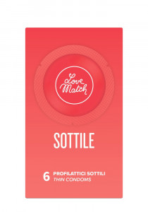 Love Match Sottile (Thin), 54 , 6  4