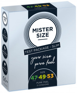  Mister Size - pure feel - 474953 (3 condoms), 3 ,  0,05 