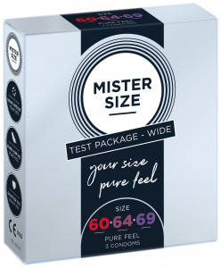  Mister Size - pure feel - 606469 (3 condoms), 3 ,  0,05 