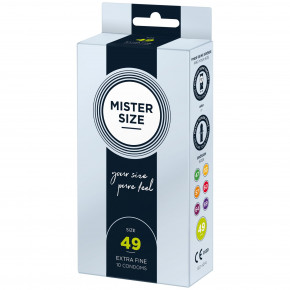 Mister Size - pure feel - 49 (10 condoms),  0,05  3