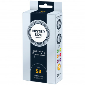 Mister Size - pure feel - 53 (10 condoms),  0,05  3