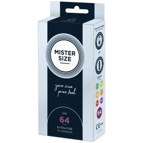 Mister Size - pure feel - 64 (10 condoms),  0,05  3