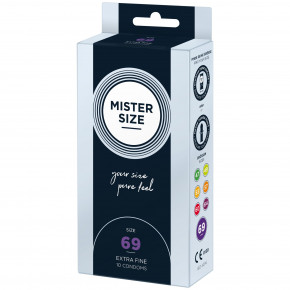 Mister Size - pure feel - 69 (10 condoms),  0,05  3