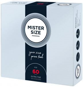 Mister Size - pure feel - 60 (36 condoms),  0,05  3