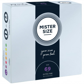 Mister Size - pure feel - 69 (36 condoms),  0,05 