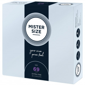 Mister Size - pure feel - 69 (36 condoms),  0,05  3