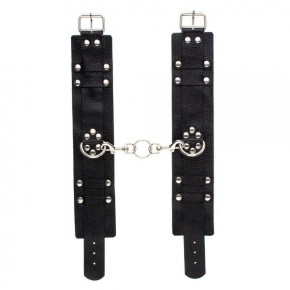  sLash Leather Dominant Leg Cuffs  3