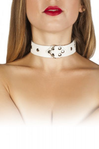  sLash Leather Restraints Collar 