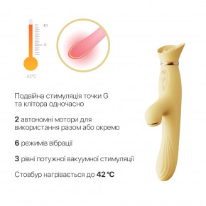 ³       Zalo - ROSE Vibrator Lemon Yellow - Kupidon.toys 8