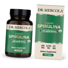   Dr. Mercola Organic Spirulina 120 (71387017)